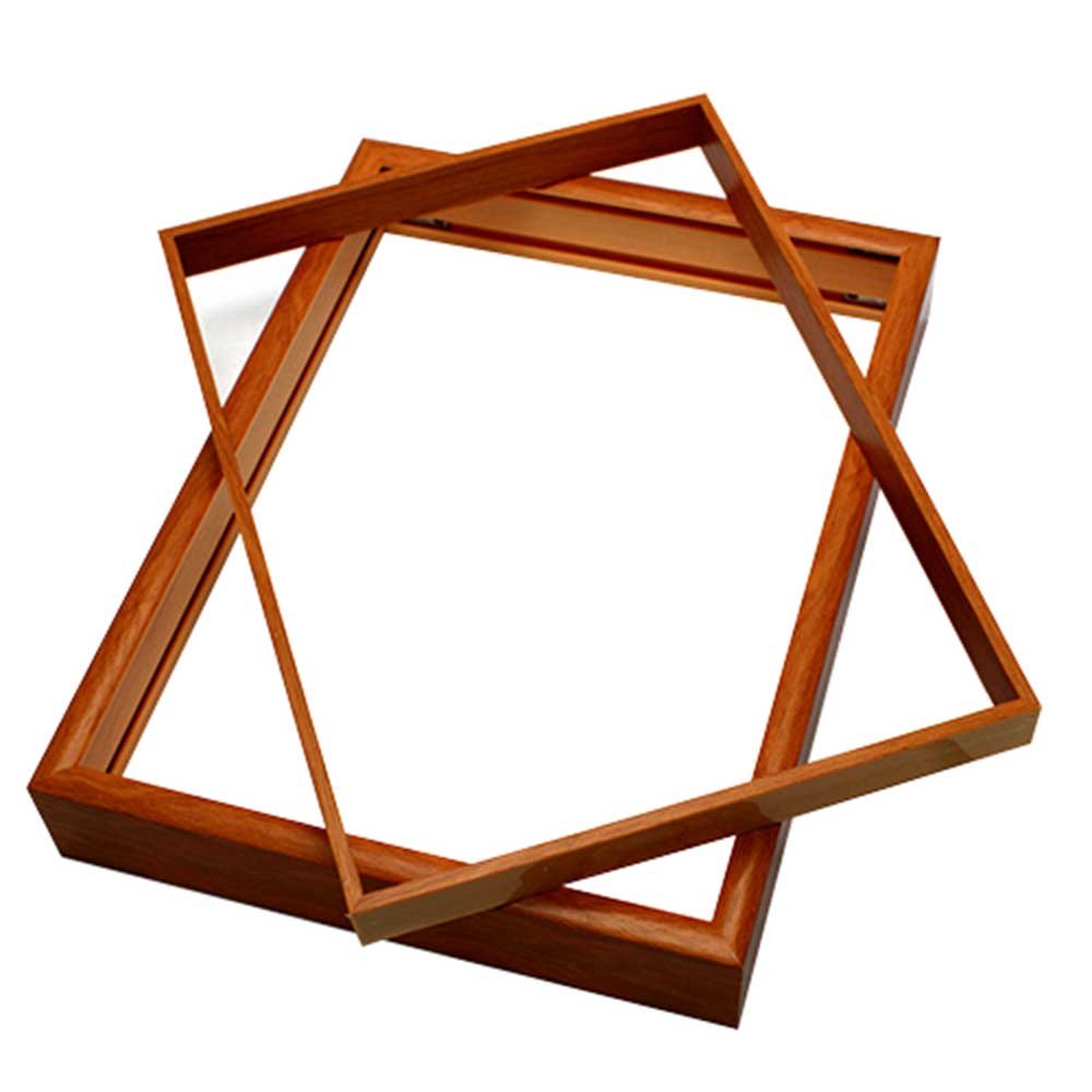 Amazon | 万丈 VANJOH ボックスフレーム A4 ホワイト 105239 | 額縁